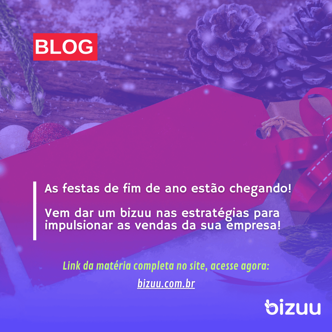 As festas de fim de ano estão chegando!
