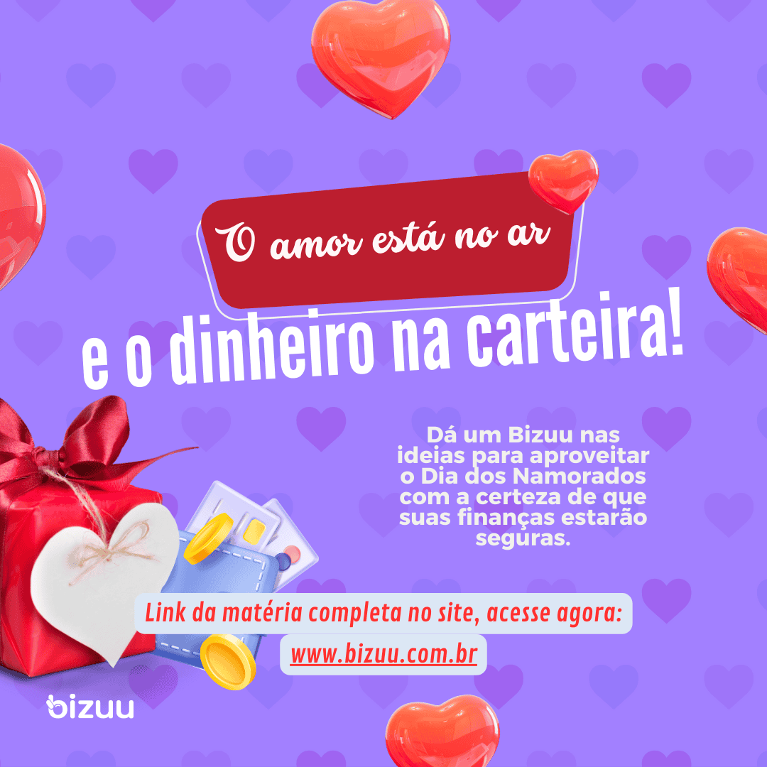 O amor está no ar!
