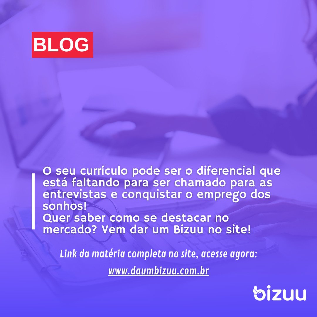 O seu currículo pode ser o diferencial que está faltando para ser chamado para as entrevistas e conquistar o emprego dos sonhos!